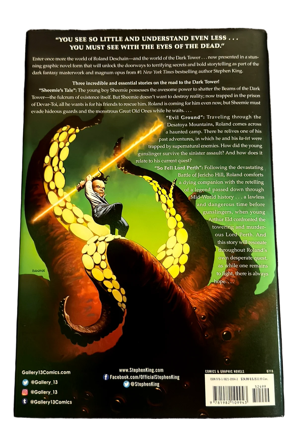 The Gunslinger: [6] Last Shots Rear Cover
