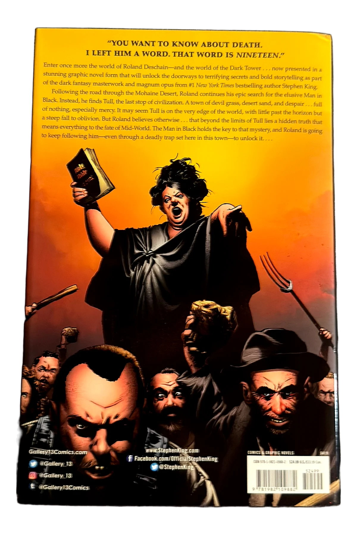 The Gunslinger: [3] The Battle of Tull Rear Cover