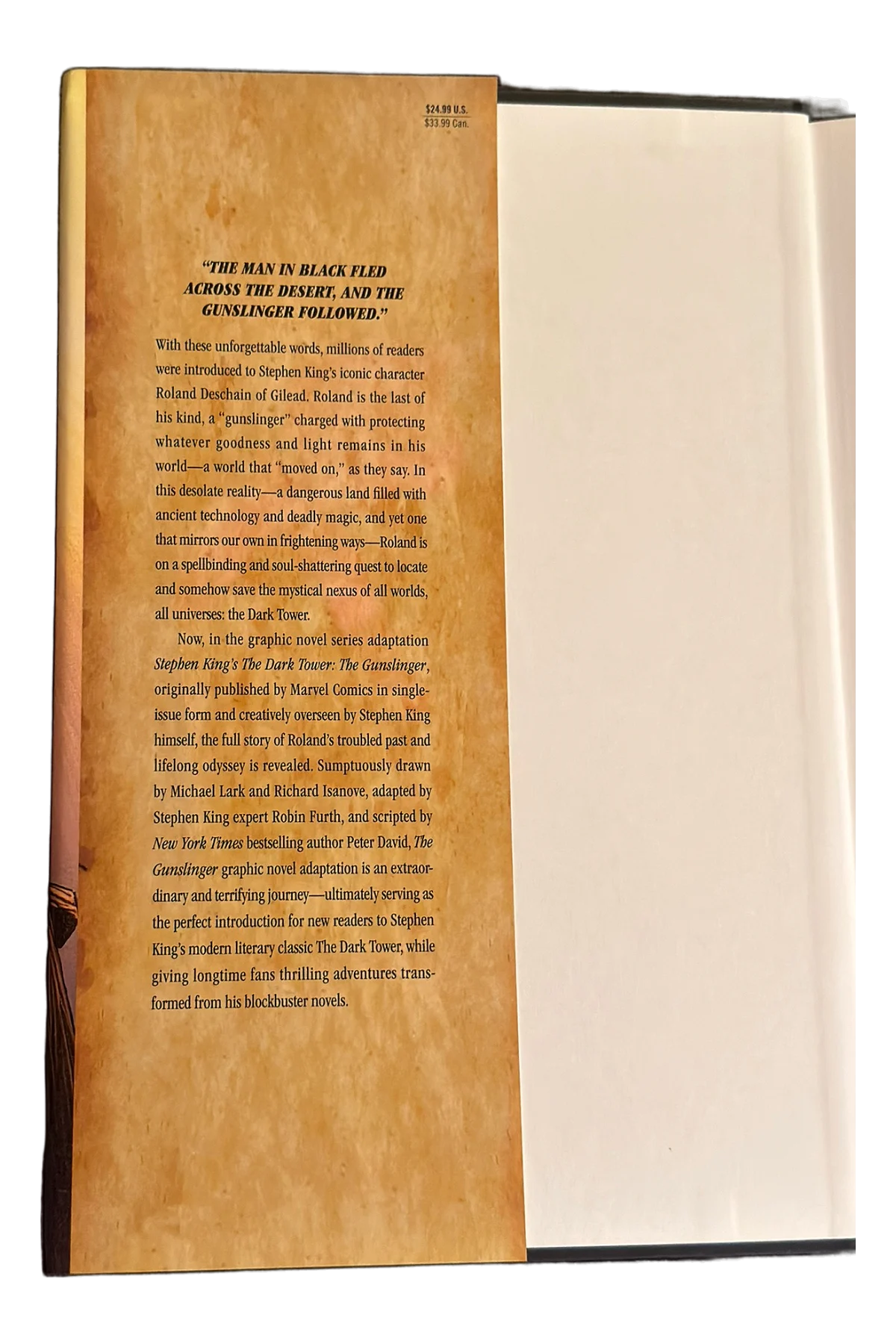 The Gunslinger: [3] The Battle of Tull Front Dust-Jacket Flap