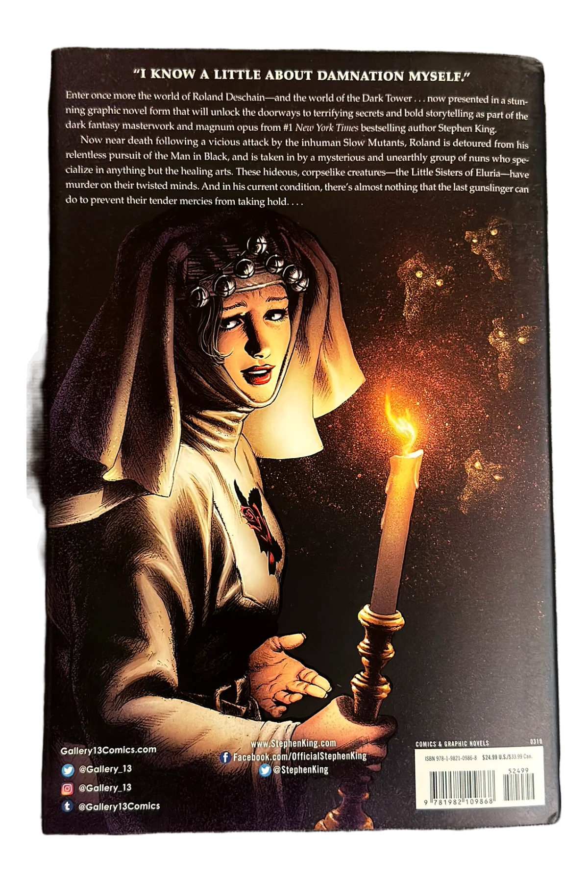 The Gunslinger: [2] The Little Sisters of Eluria Rear Cover