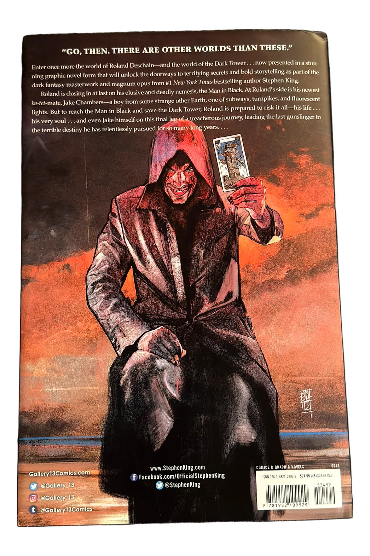 The Gunslinger: [5] The Man in Black Rear Cover