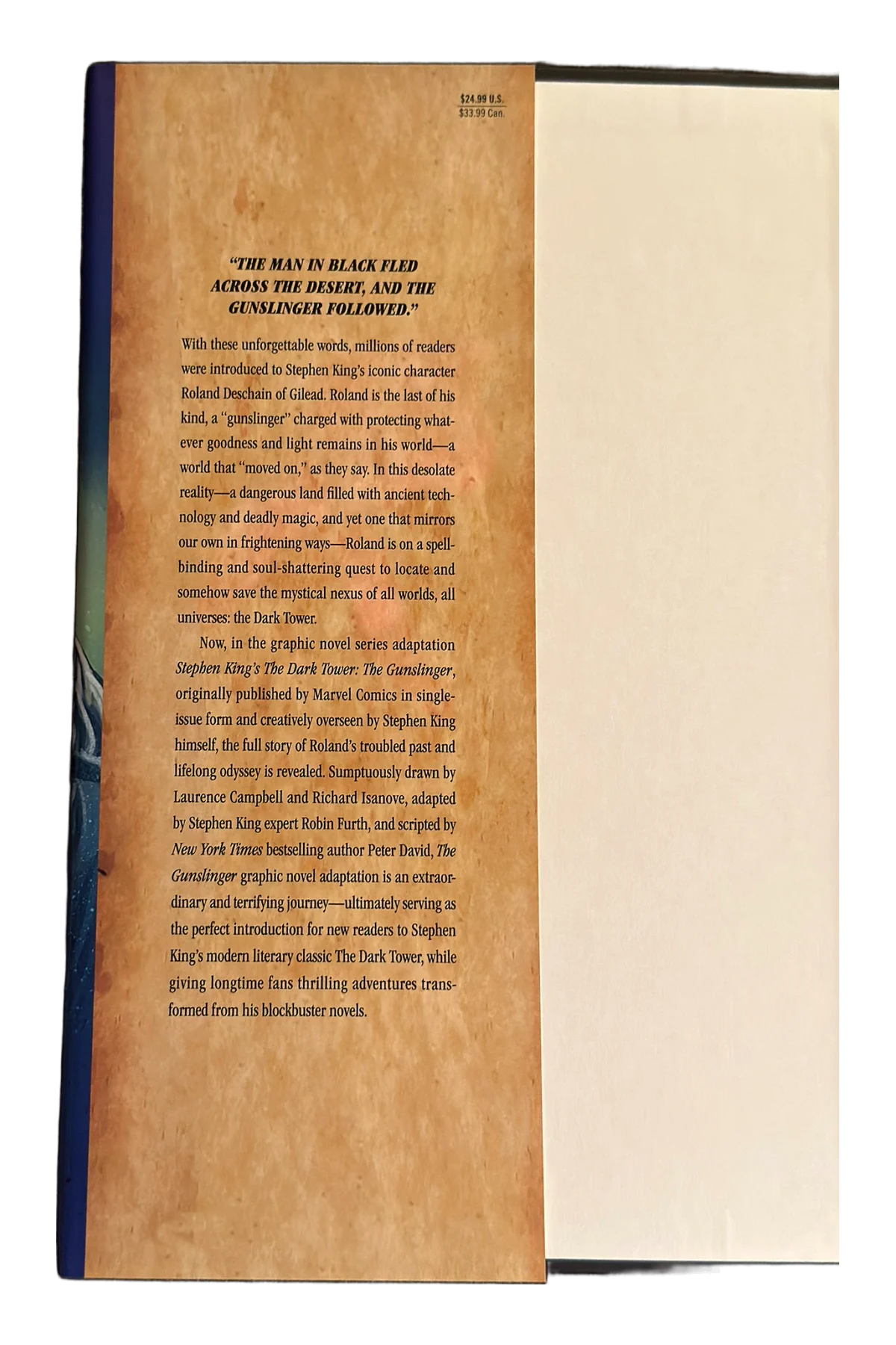 The Gunslinger: [4] The Way Station Front Dust-Jacket Flap