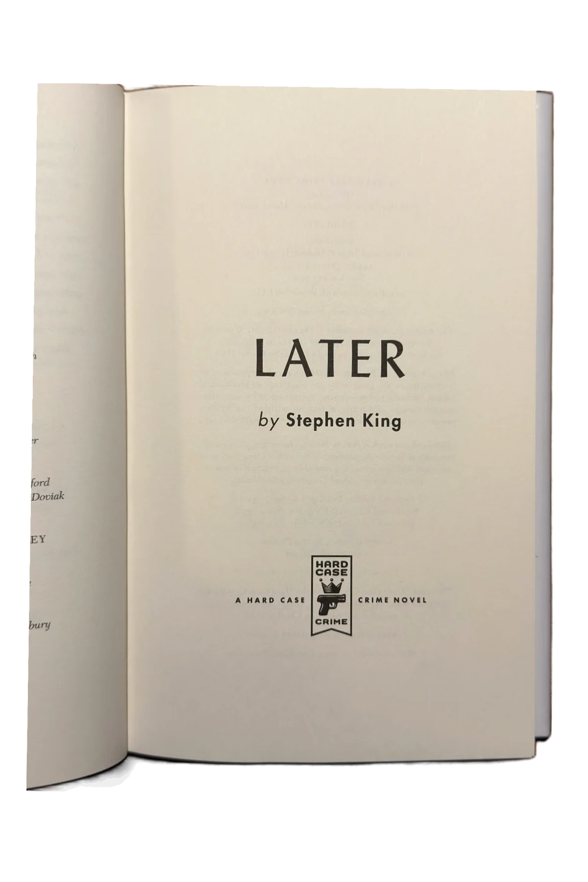 Later -Illustrated Edition Title Page