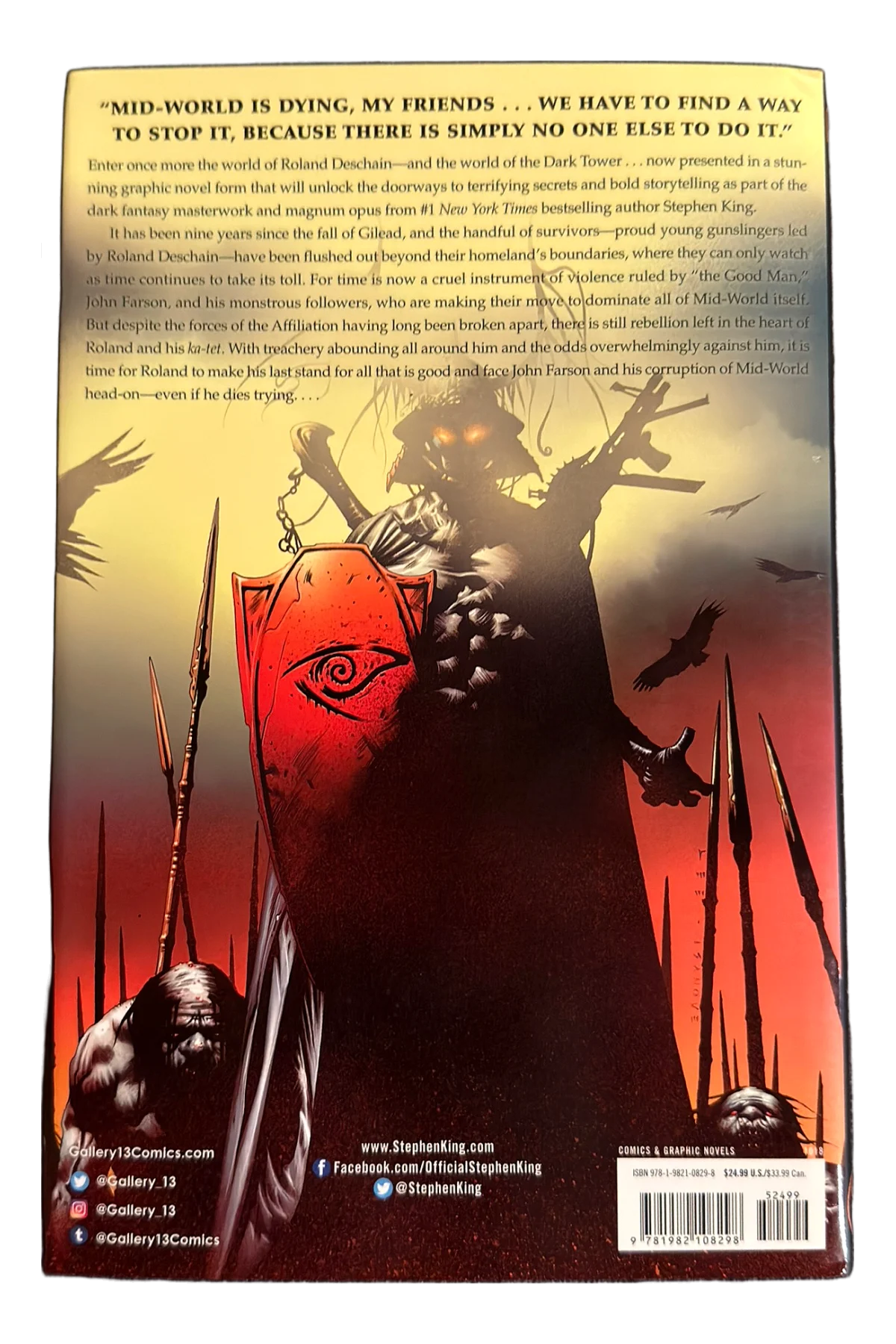 Dark Tower Beginnings: [5] The Battle of Jericho Hill Rear Cover