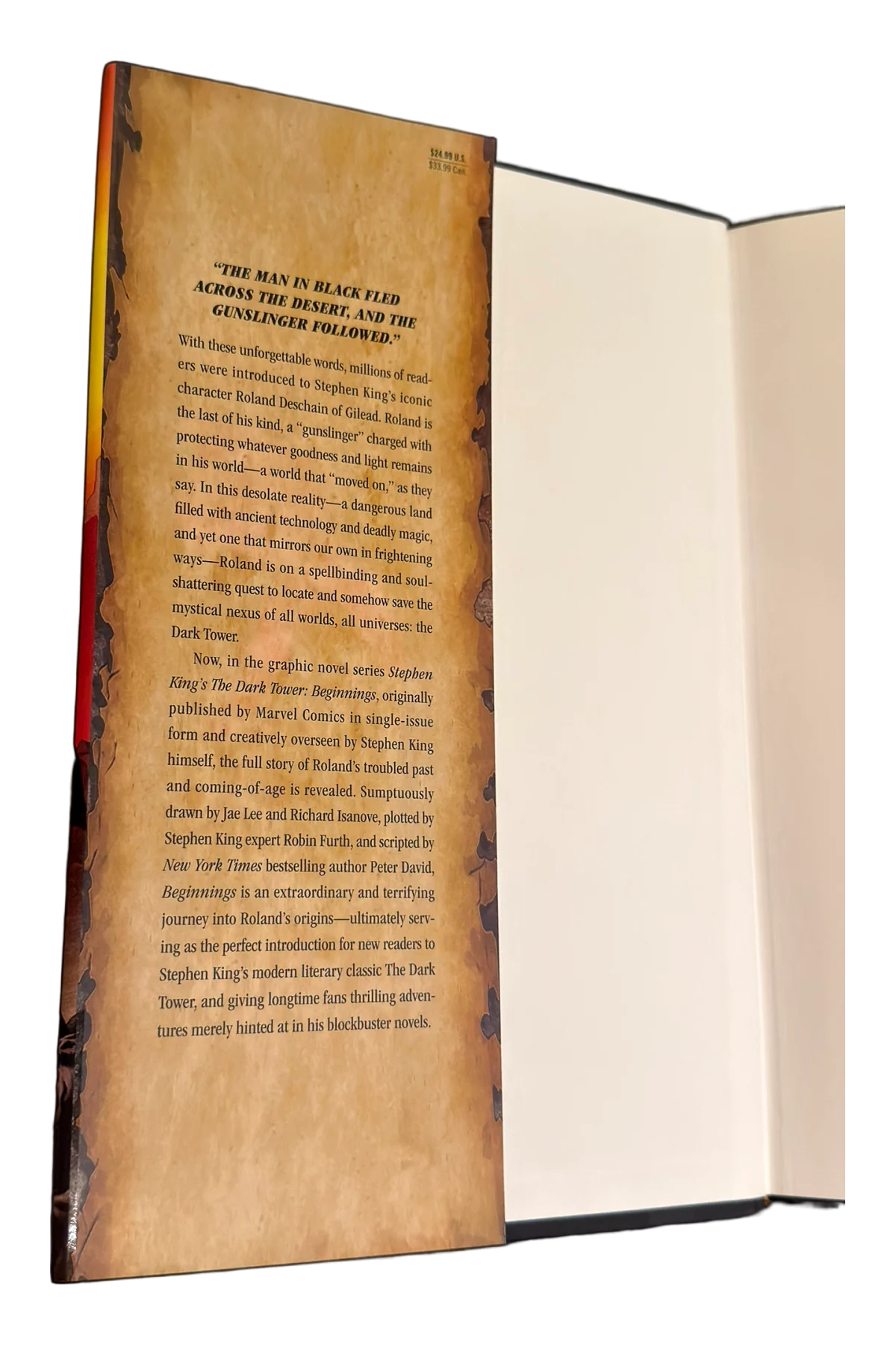 Dark Tower Beginnings: [4] The Fall of Gilead Front Dust-Jacket Flap