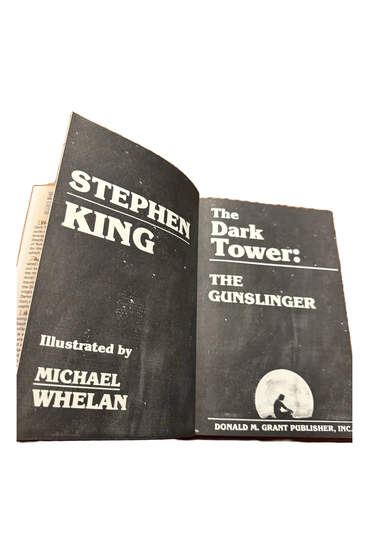 Dark Tower I:The Gunslinger Title Page