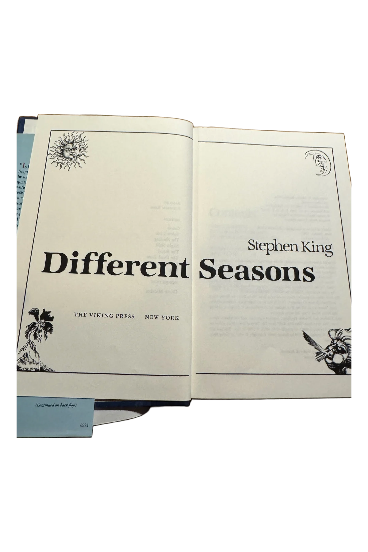 Different Seasons Title Page