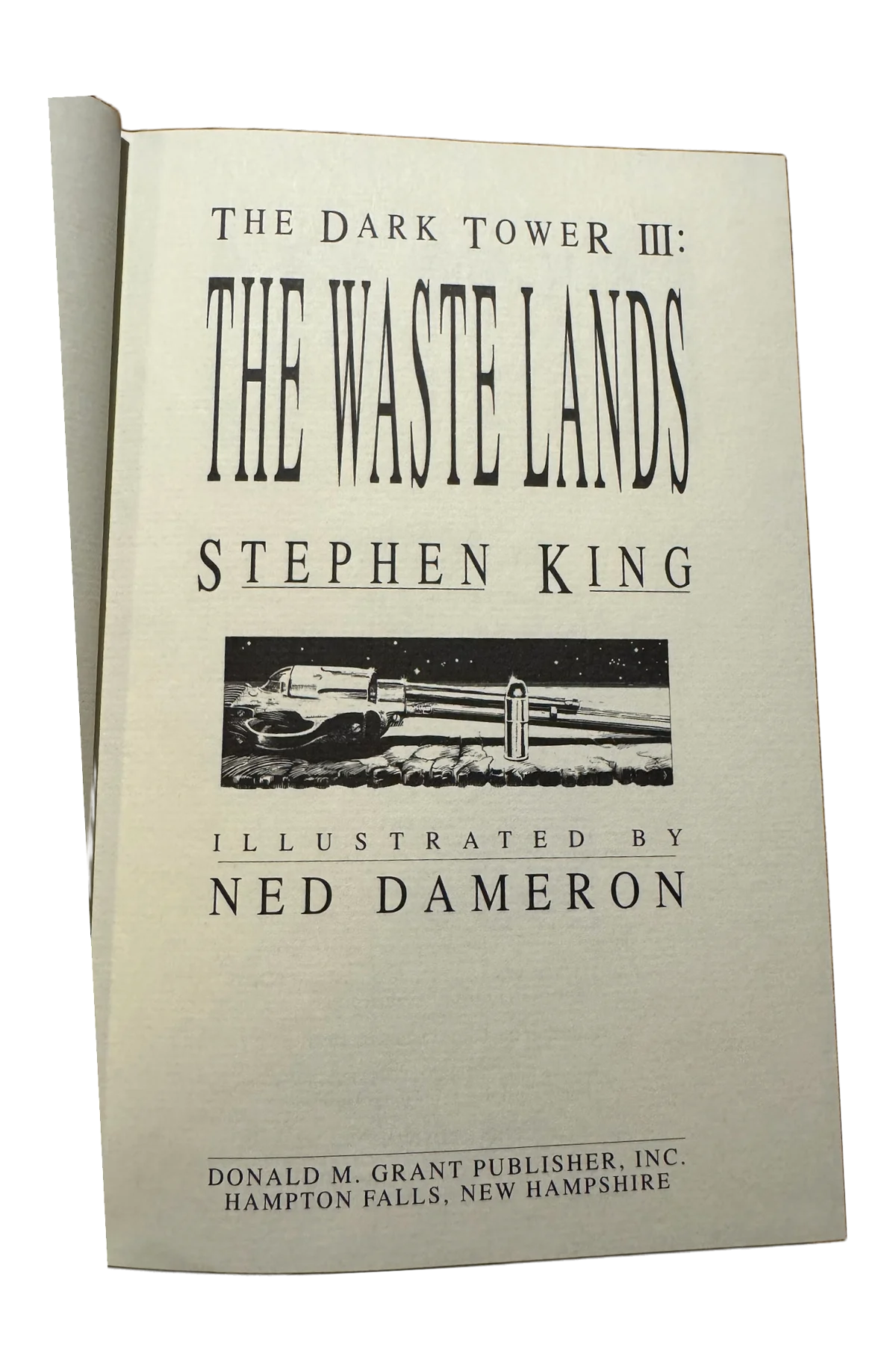 Dark Tower III:The Waste Lands Title Page