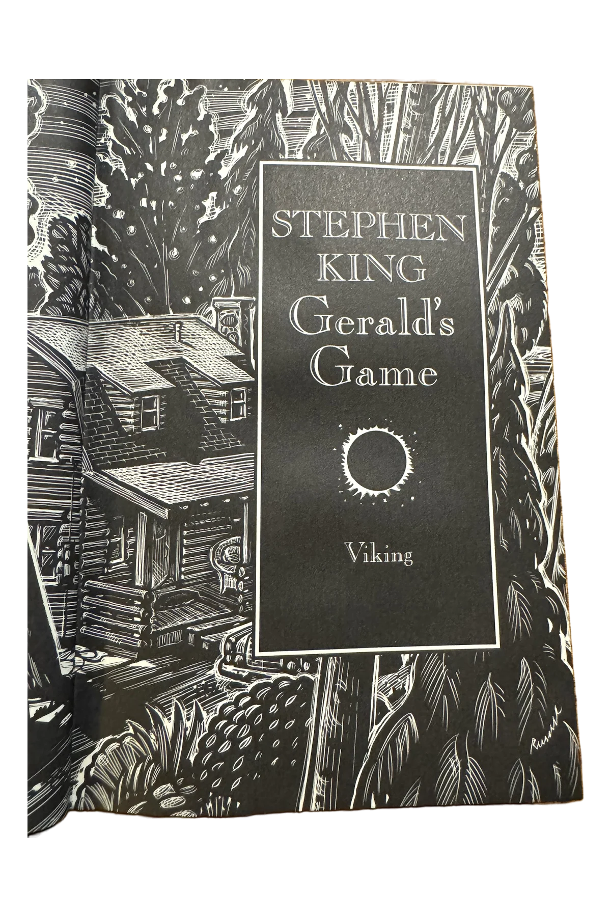 Gerald's Game Title Page