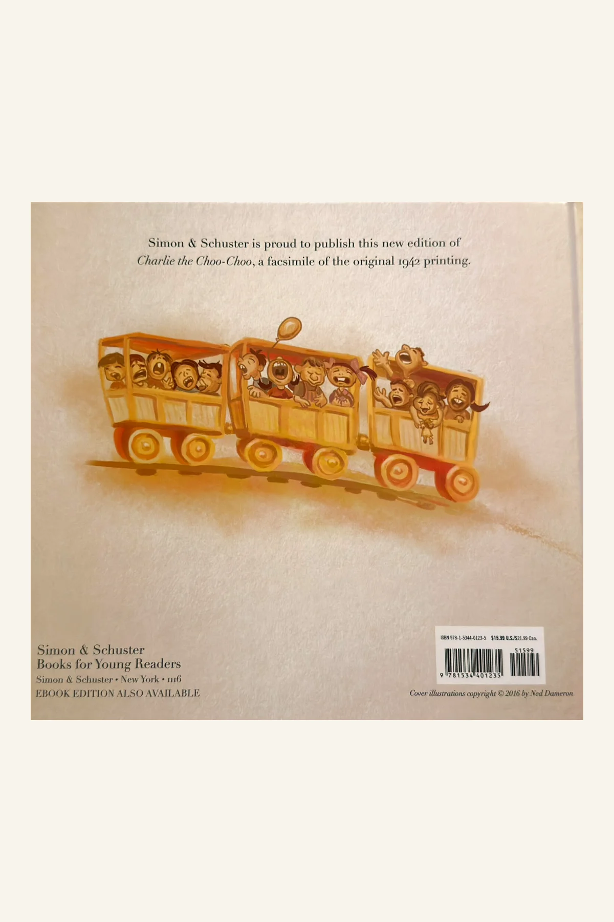 Charlie the Choo-Choo Rear Cover