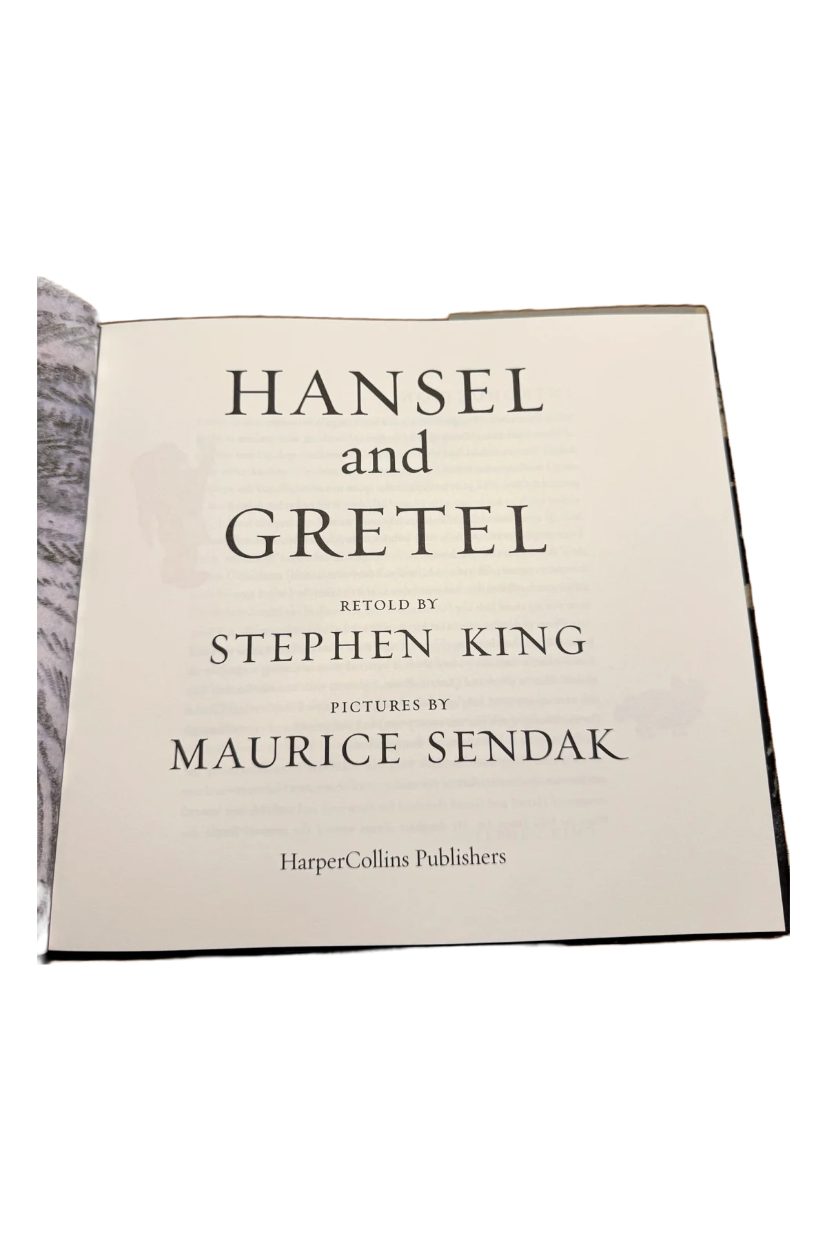 Hansel and Gretel Title Page