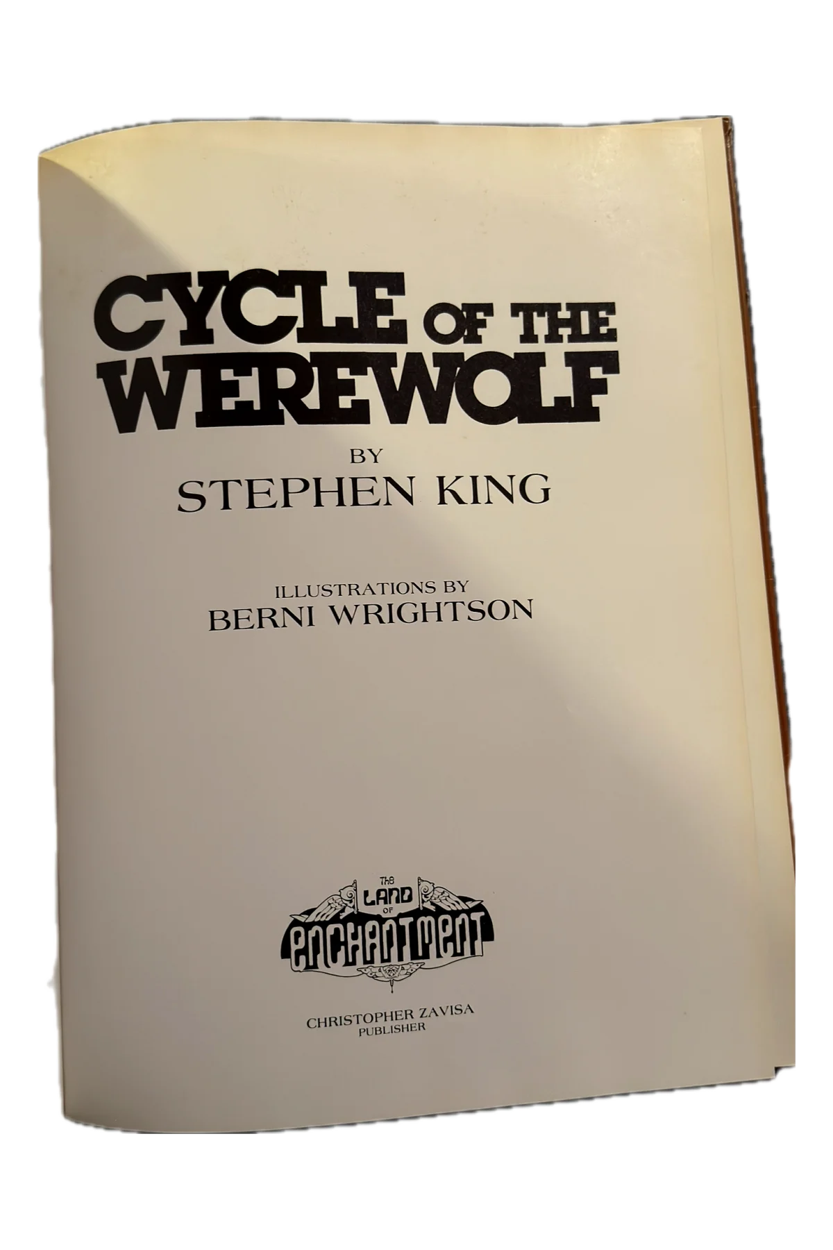 Cycle of the Werewolf Title Page