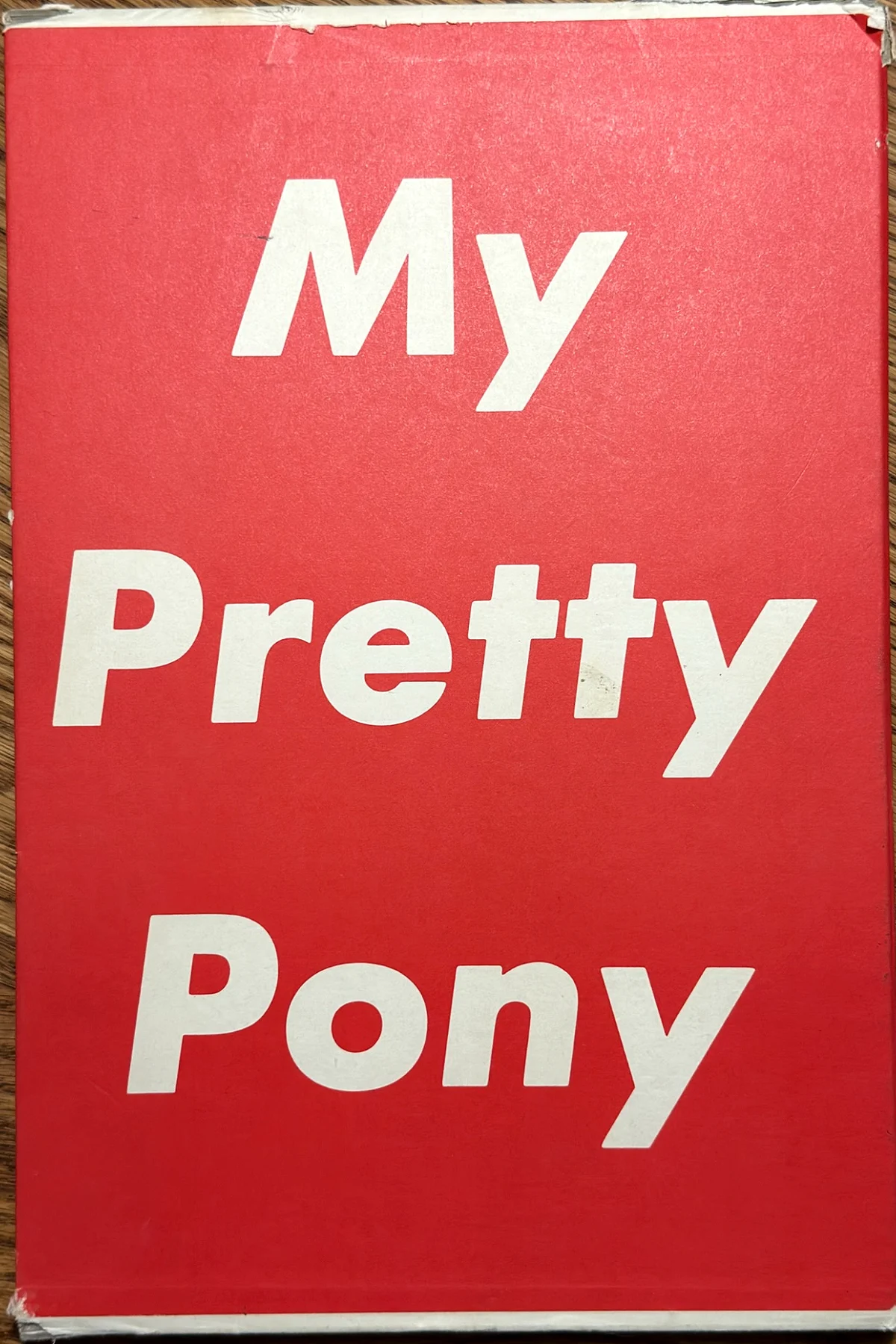 My Pretty Pony Front Cover